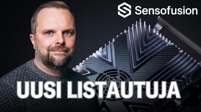 Sensofusion suunnittelee listautumista
