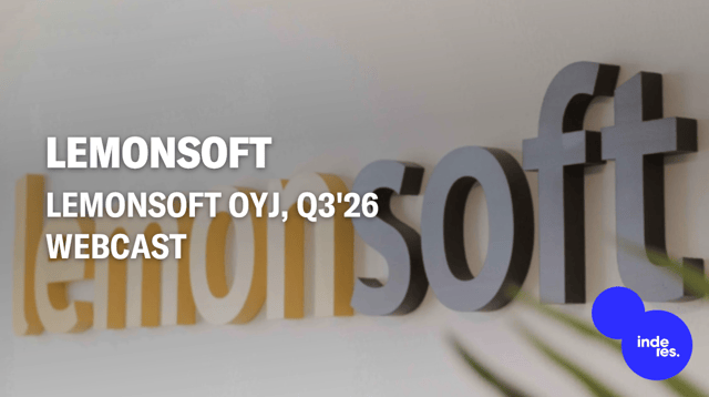 Lemonsoft Oyj, Q3'26 webcast