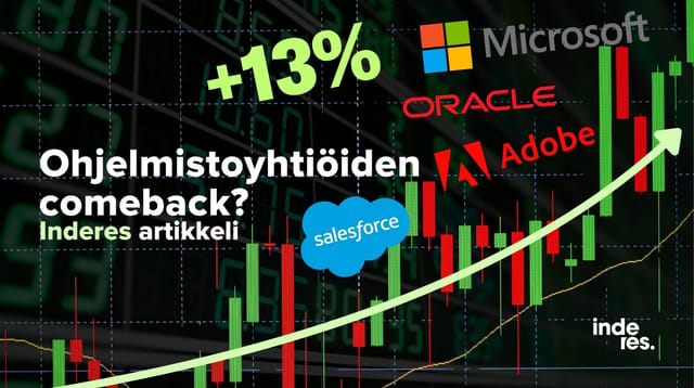 Ohjelmistoyhtiöiden comeback?