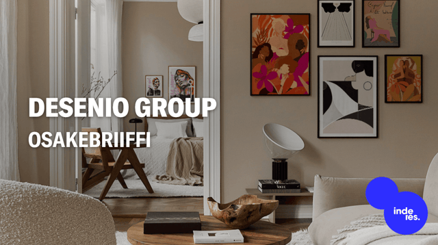 Osakekatsaus: Desenio Group