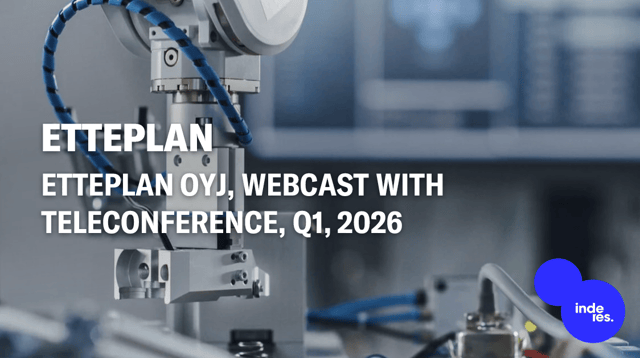 Etteplan Oyj, Webcast, Q1'26