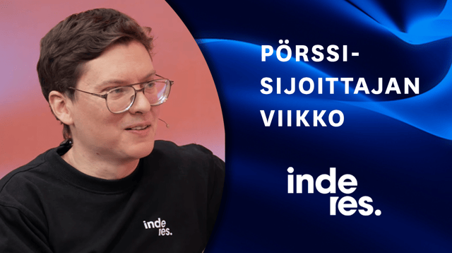 Inderes sijoituskohteena | Pörssisijoittajan viikko 9.9.2026