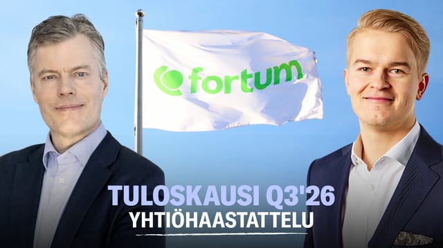 Fortum Q3'26: Historiallinen sopimus Googlen kanssa