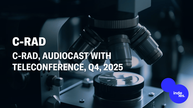 C-RAD, Audiocast, Q4'25