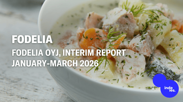 Fodelia Oyj, Interim Report January-March 2026