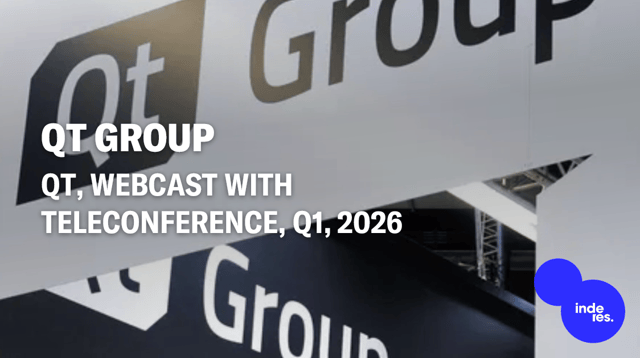 Qt, Webcast, Q1'26