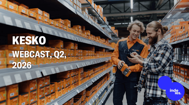 Kesko, Webcast, Q2'26