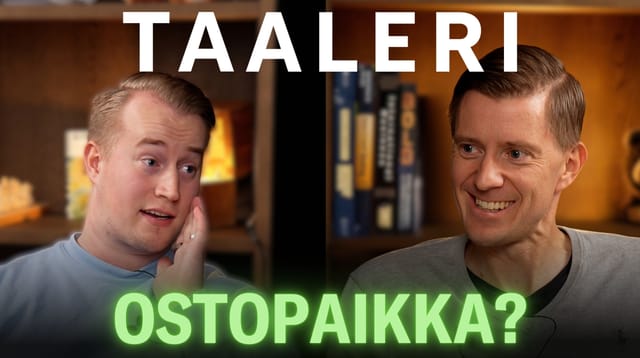 Taalerin osake on historiallisen halpa