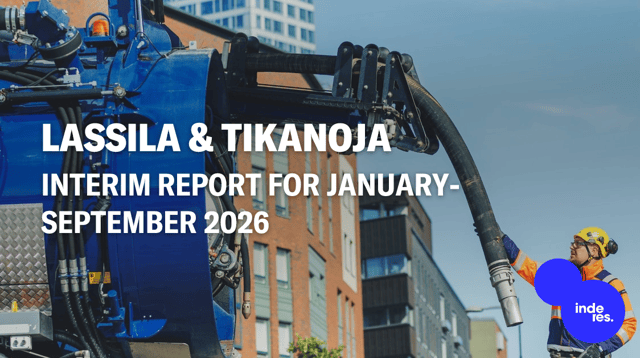 Lassila & Tikanoja, Interim Report for January-September 2026