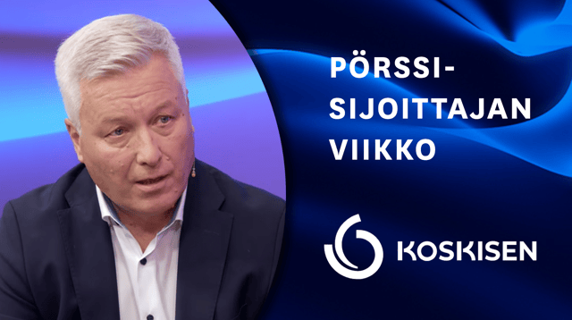 Koskisen sijoituskohteena | Pörssisijoittajan viikko 14.9.2026