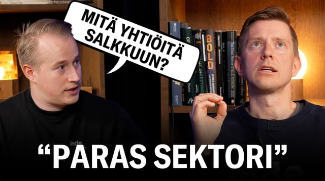 Tuotot päihittäneet indeksin? — Varainhoitajat sijoituskohteena