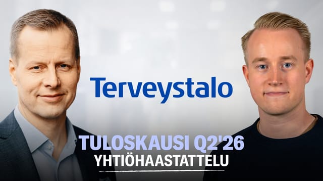 Terveystalo Q2'26: Heikko kysyntä ja hintakilpailu rokottavat