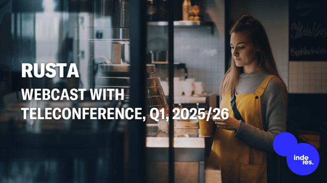 Rusta, Webcast, Q4'25/26