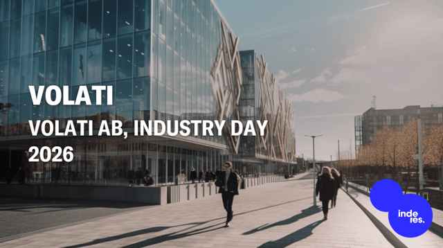 Volati AB, Industry Day 2026