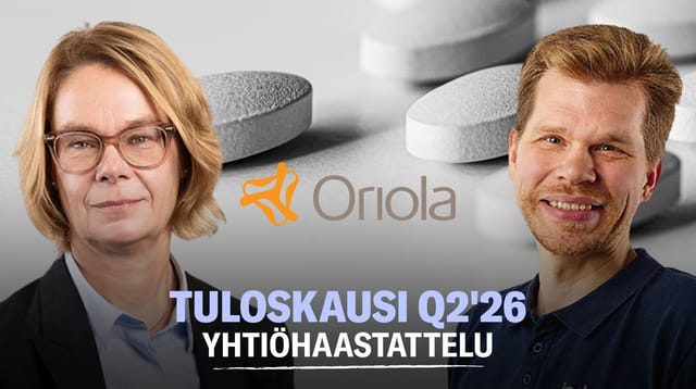 Oriola Q2'26: Rahtikustannuksista vastatuulta (eng.)