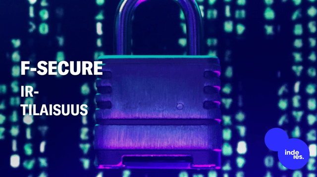 F-Secure, IR-tilaisuus