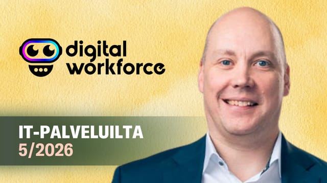 Digital Workforce sijoituskohteena | IT-palveluilta 26.5.2026