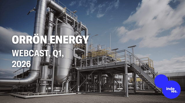 Orrön Energy, Webcast, Q1'26