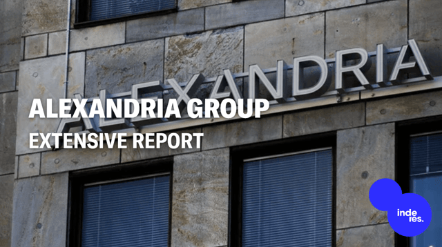 Alexandria Extensive Report: The strategy is taking the company in the right direction
