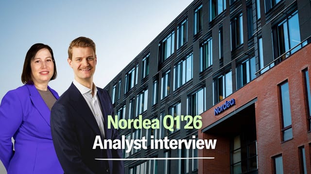 Nordea Q1’26: No signs of slowing down