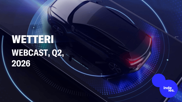 Wetteri, Webcast, Q2'26