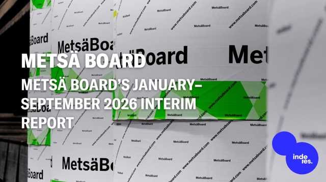 Metsä Board’s January–September 2026 Interim report