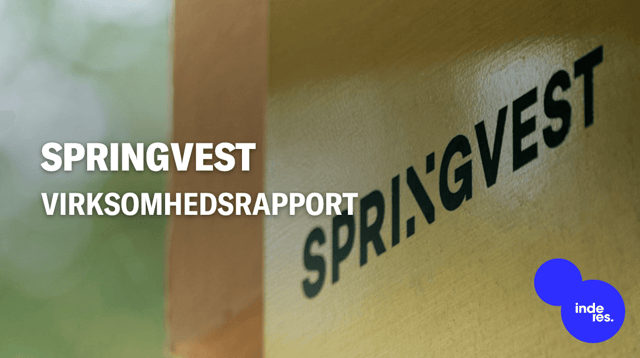Springvest H1'26: Vækstinvesteringer kunne ses på bundlinjen
