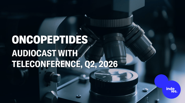 Oncopeptides, Audiocast, Q2'26