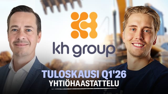 KH Group Q1'26: Toimitusviiveitä
