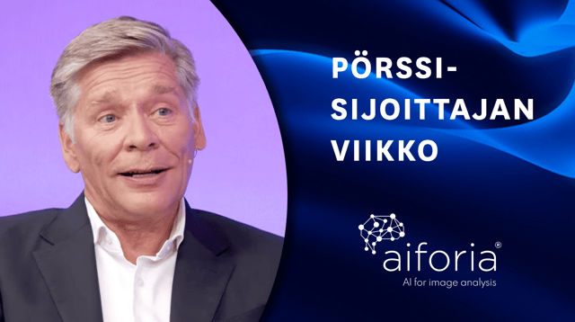 Aiforia sijoituskohteena | Pörssisijoittajan viikko 8.9.2026
