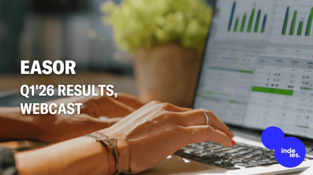 Easor, Q1'26 Results, Webcast