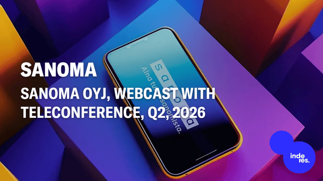 Sanoma Oyj, Webcast, Q2'26