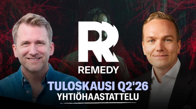 Remedy Q2'26: Katseet Control Resonantin julkaisussa (eng.)