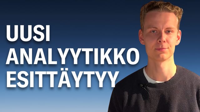 Den nye analytiker Anton præsenterer sig selv