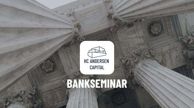 Bank seminar - mindre og mellemstore danske banker 