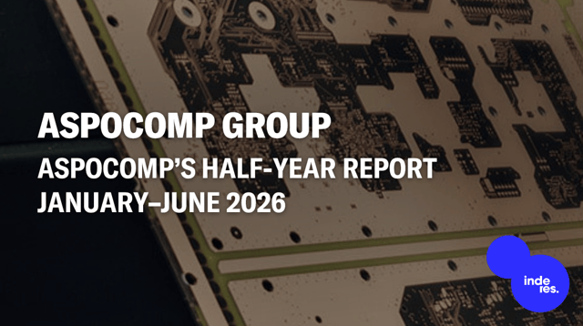 Aspocomp’s Half-Year Report January–June 2026