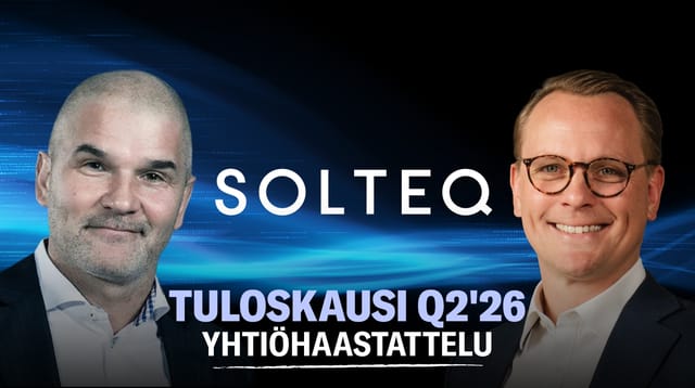 Solteq Q2'26: ”Askel askeleelta”