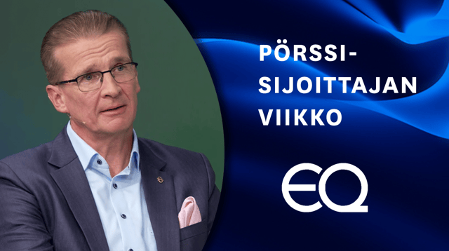 eQ sijoituskohteena | Pörssisijoittajan viikko 7.9.2026