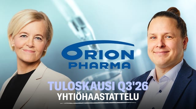 Orion Q3'26: Nubeqa yllätti jälleen positiivisesti