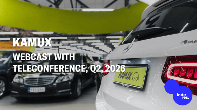Kamux, Webcast, Q2'26