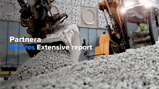 Partnera extensive report: Investment company turned construction product company