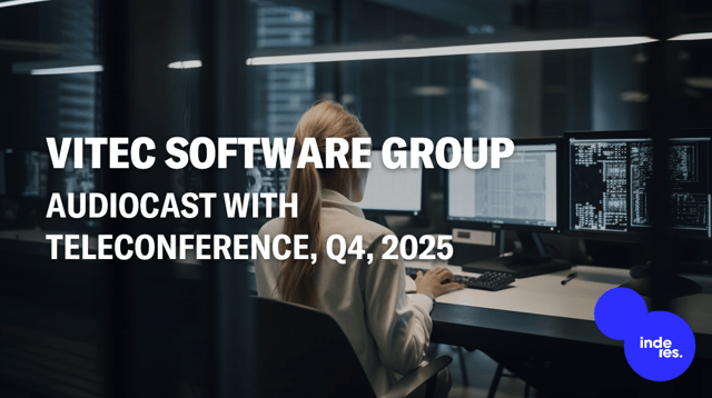 Vitec Software Group, Audiocast, Q4'25