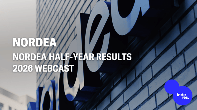 Nordea half-year results 2026 webcast