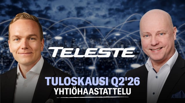 Teleste Q2'26: Vakaa suorittaminen jatkui