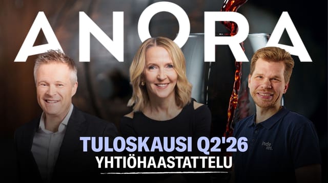 Anora Q2'26: Kannattavuudessa roima parannus (eng.)