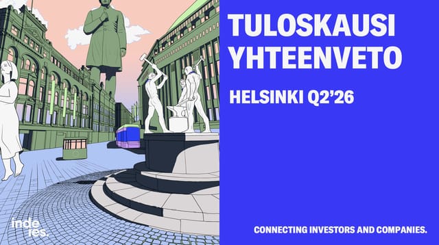 Tuloskausiyhteenveto Q2'26: Tulosvipu heräsi, kun liikevaihdot lähtivät kasvuun