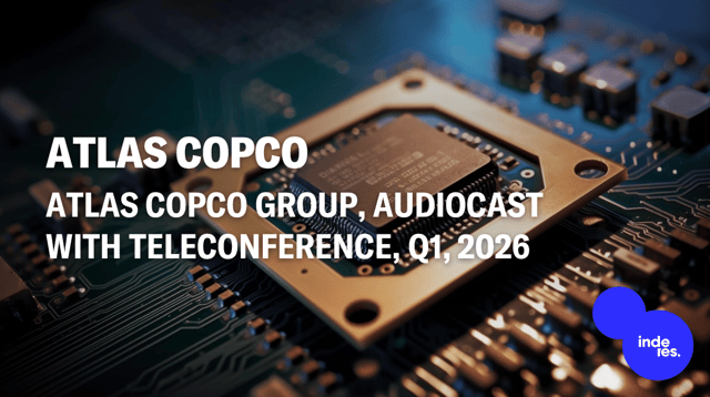 Atlas Copco Group, Audiocast, Q1'26