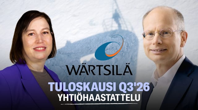 Wärtsilä Q3'26: Vahva momentum jatkui (eng.)