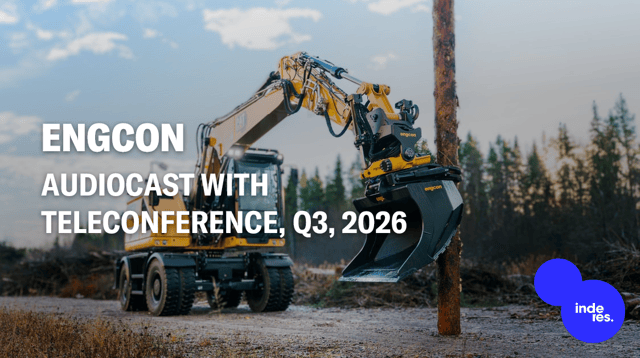 engcon, Audiocast, Q3'26