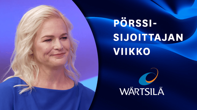 Wärtsilä sijoituskohteena | Pörssisijoittajan viikko 14.9.2026